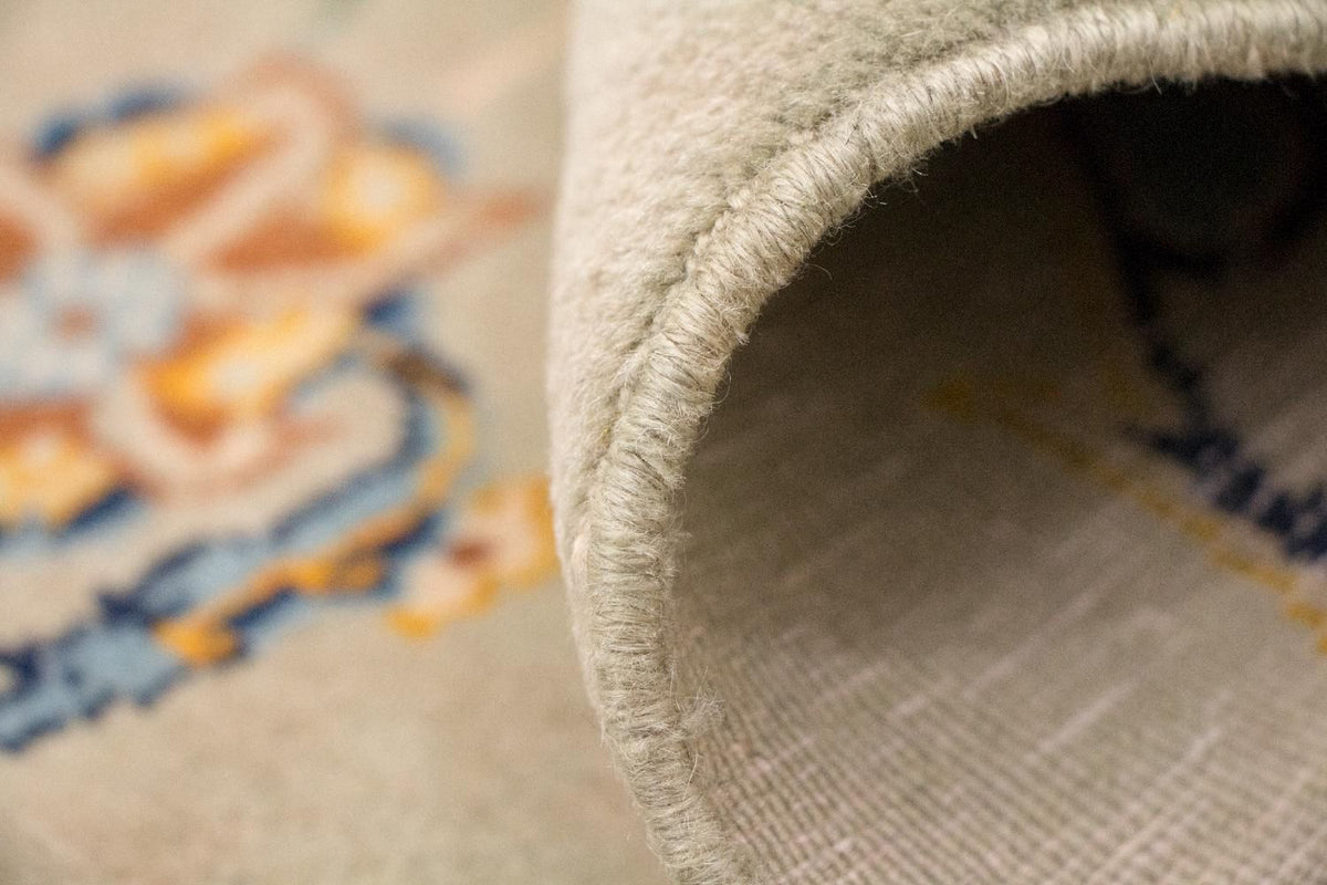 Dywan perski - Keshan - 420 x 290 cm - beżowy