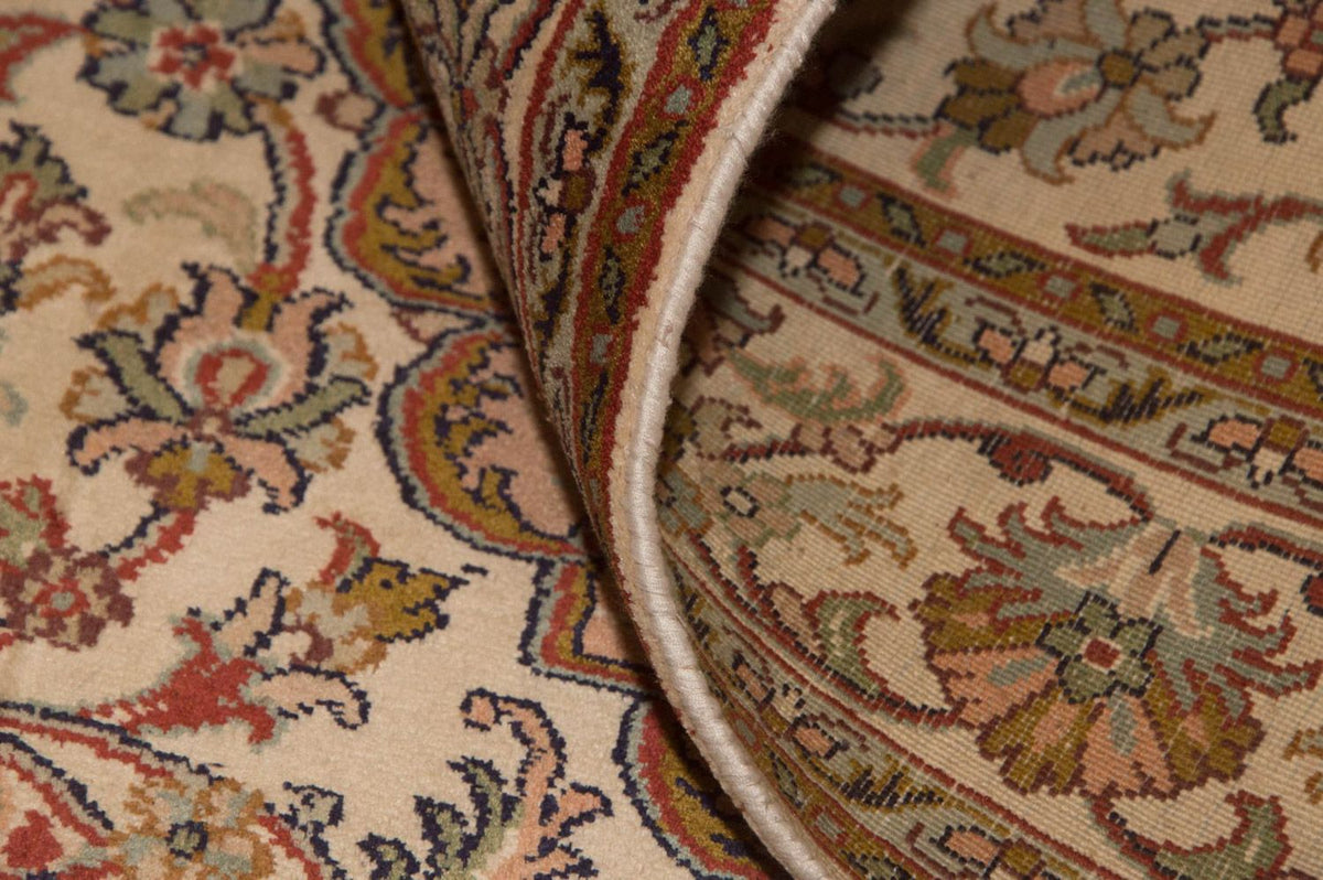 Jedwabny dywan - Kashmir Silk - 164 x 94 cm - beżowy