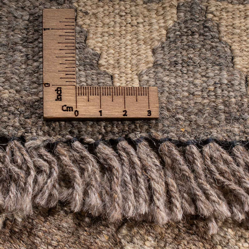 Dywan Kelim - modny - 205 x 151 cm - beżowy