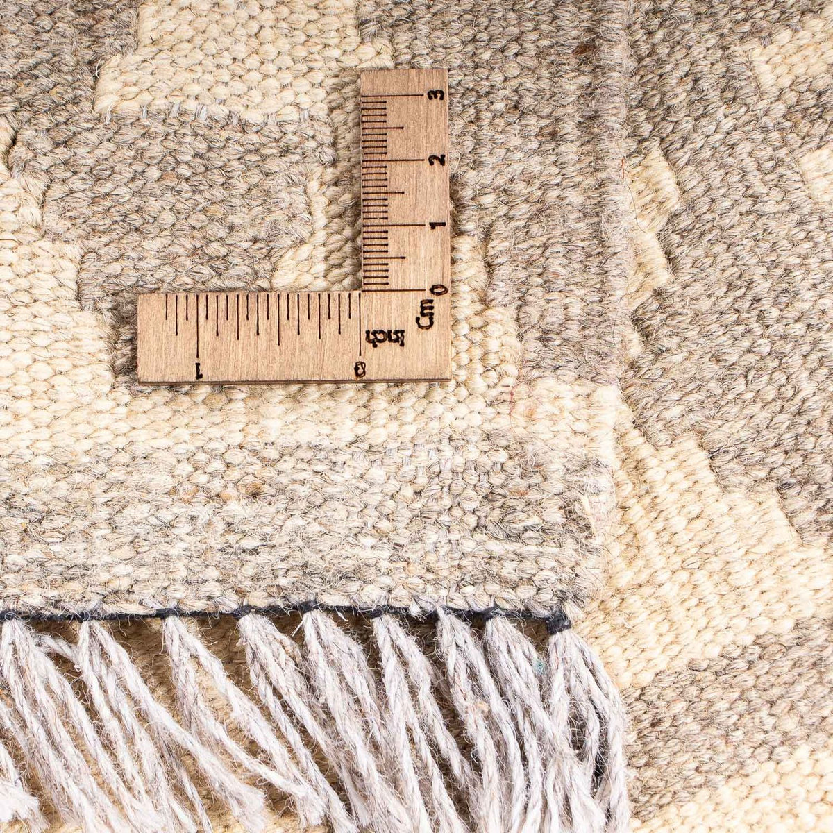 Dywan Kelim - Splash - 182 x 115 cm - beżowy