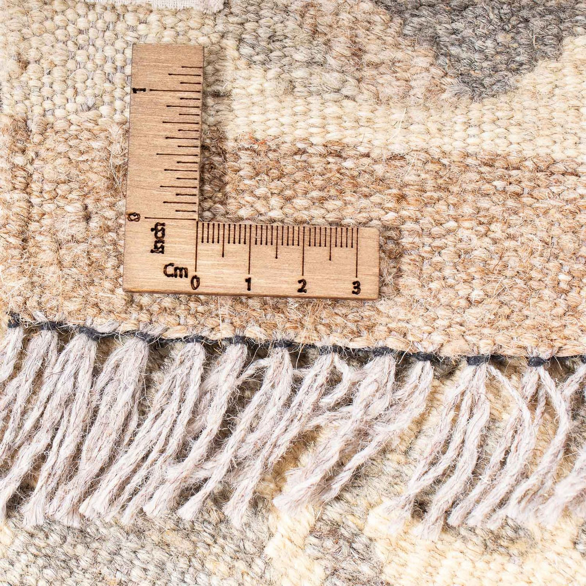 Dywan Kelim - Splash - 203 x 121 cm - beżowy