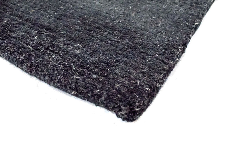 Dywan wełniany - 120 x 75 cm - niebieski