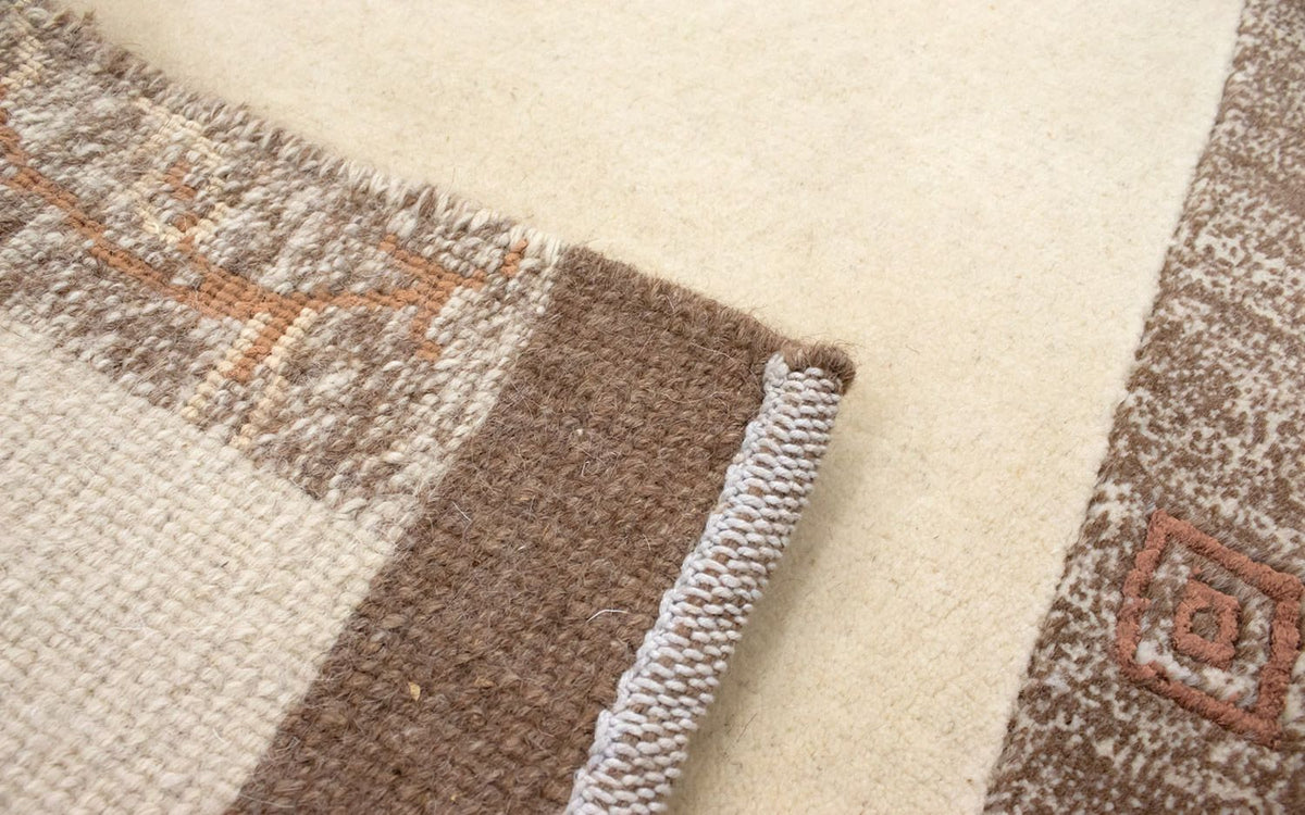 Dywan z Nepalu - 140 x 70 cm - beżowy