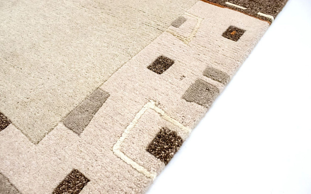 Dywan z Nepalu - 180 x 125 cm - beżowy