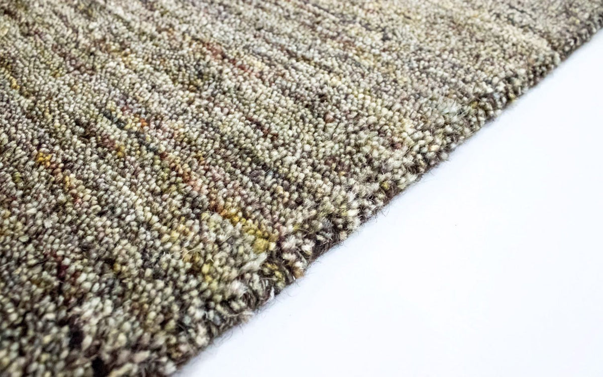 Dywan wełniany - 203 x 145 cm - wielokolorowy