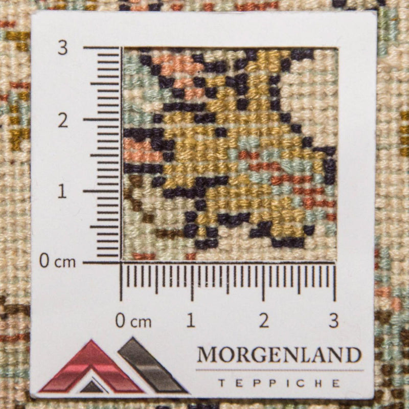 Jedwabny dywan - Kashmir Silk - 95 x 62 cm - beżowy