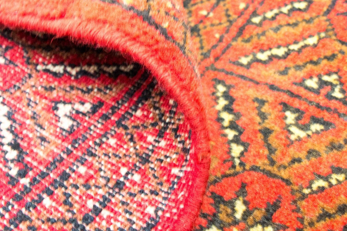 Dywan turkmeński - 146 x 103 cm - czerwony