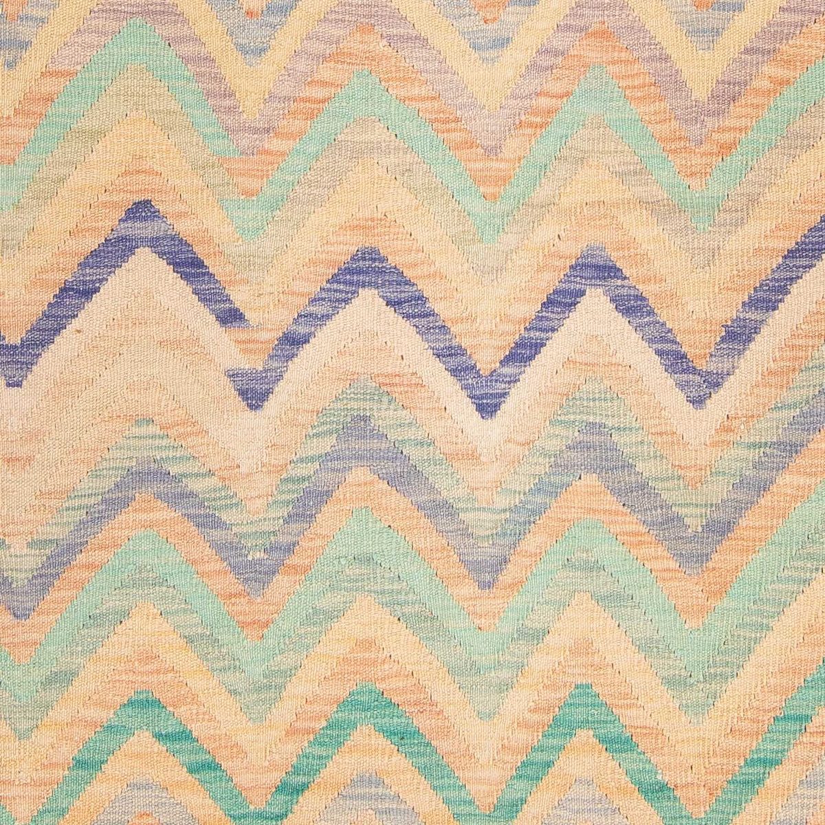 Dywan Kelim - Splash - 203 x 152 cm - wielokolorowy