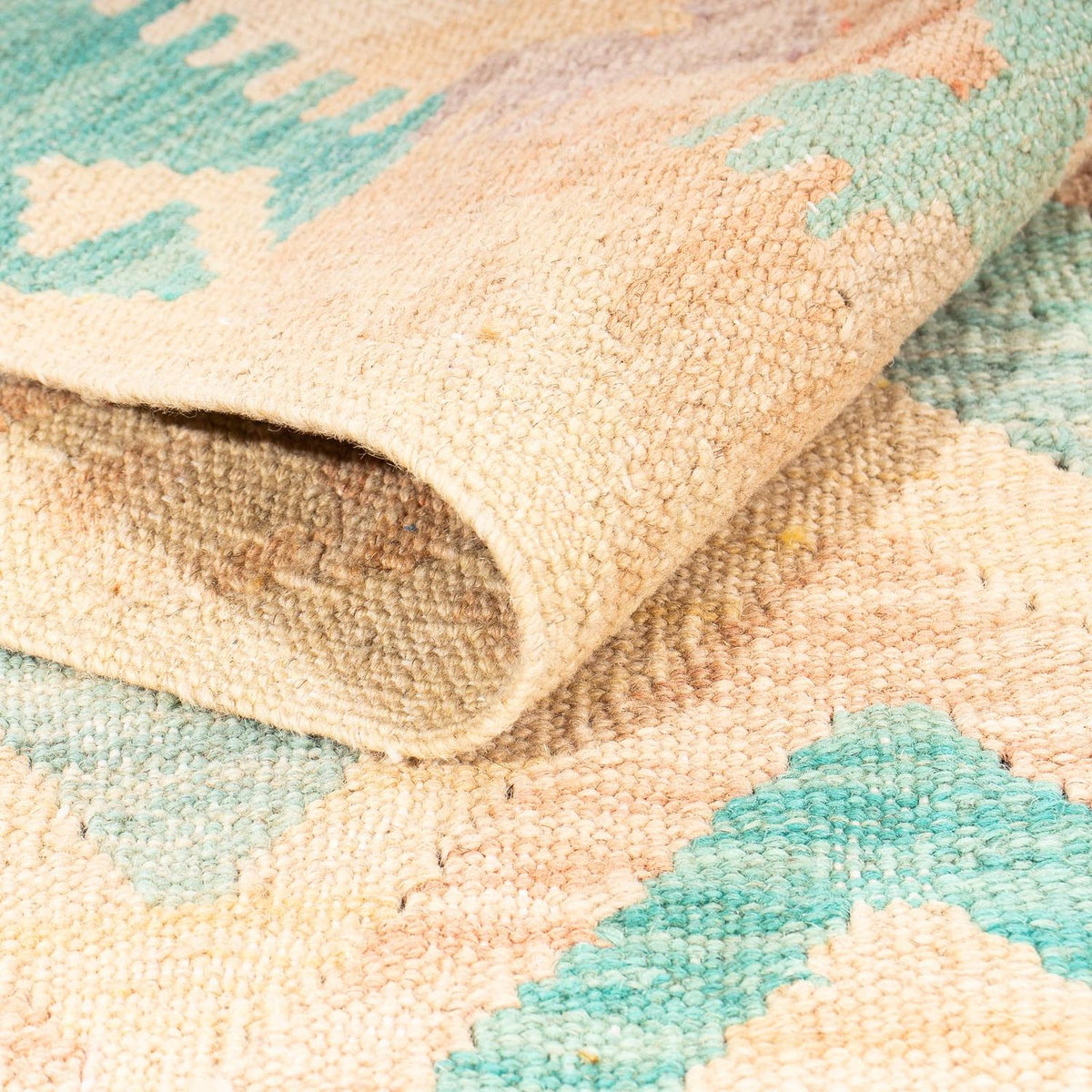 Dywan Kelim - Splash - 203 x 152 cm - wielokolorowy