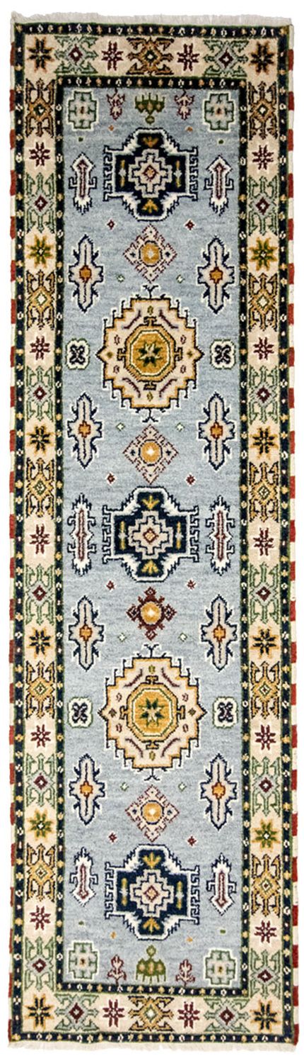 Biegacz Dywan orientalny - 300 x 82 cm - jasnoniebieski