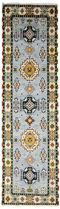 Biegacz Dywan orientalny - 300 x 82 cm - jasnoniebieski
