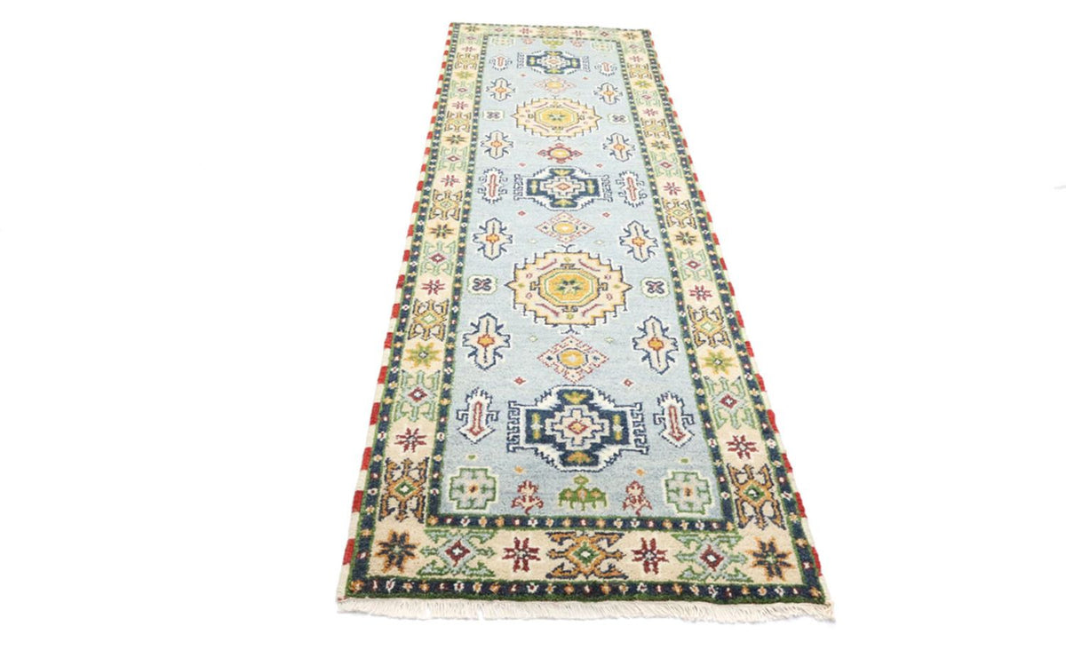 Biegacz Dywan orientalny - 300 x 82 cm - jasnoniebieski