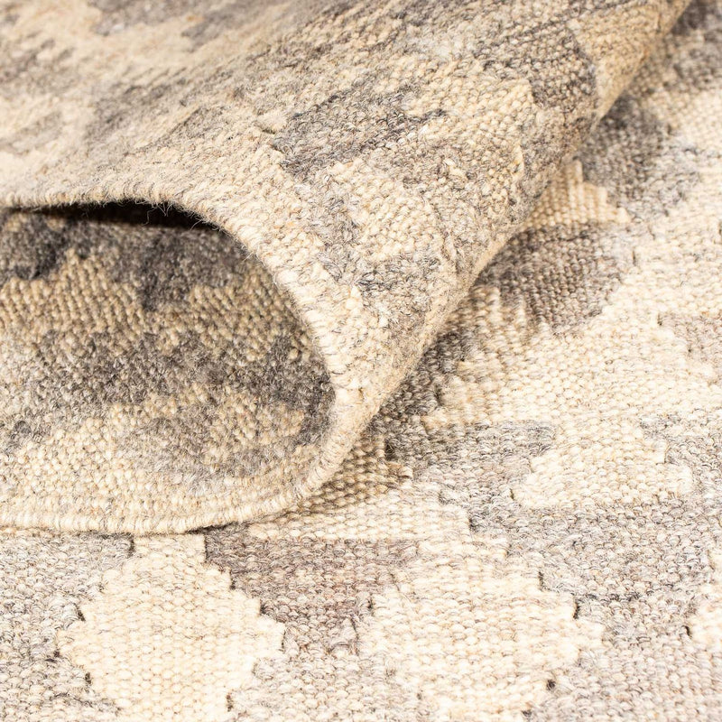 Dywan Kelim - Splash - 210 x 154 cm - beżowy