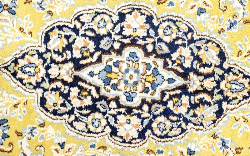 Dywan perski - Nain - Królewski - 259 x 151 cm - jasnozielony