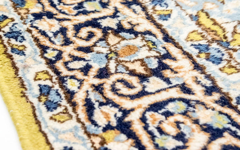 Dywan perski - Nain - Królewski - 259 x 151 cm - jasnozielony