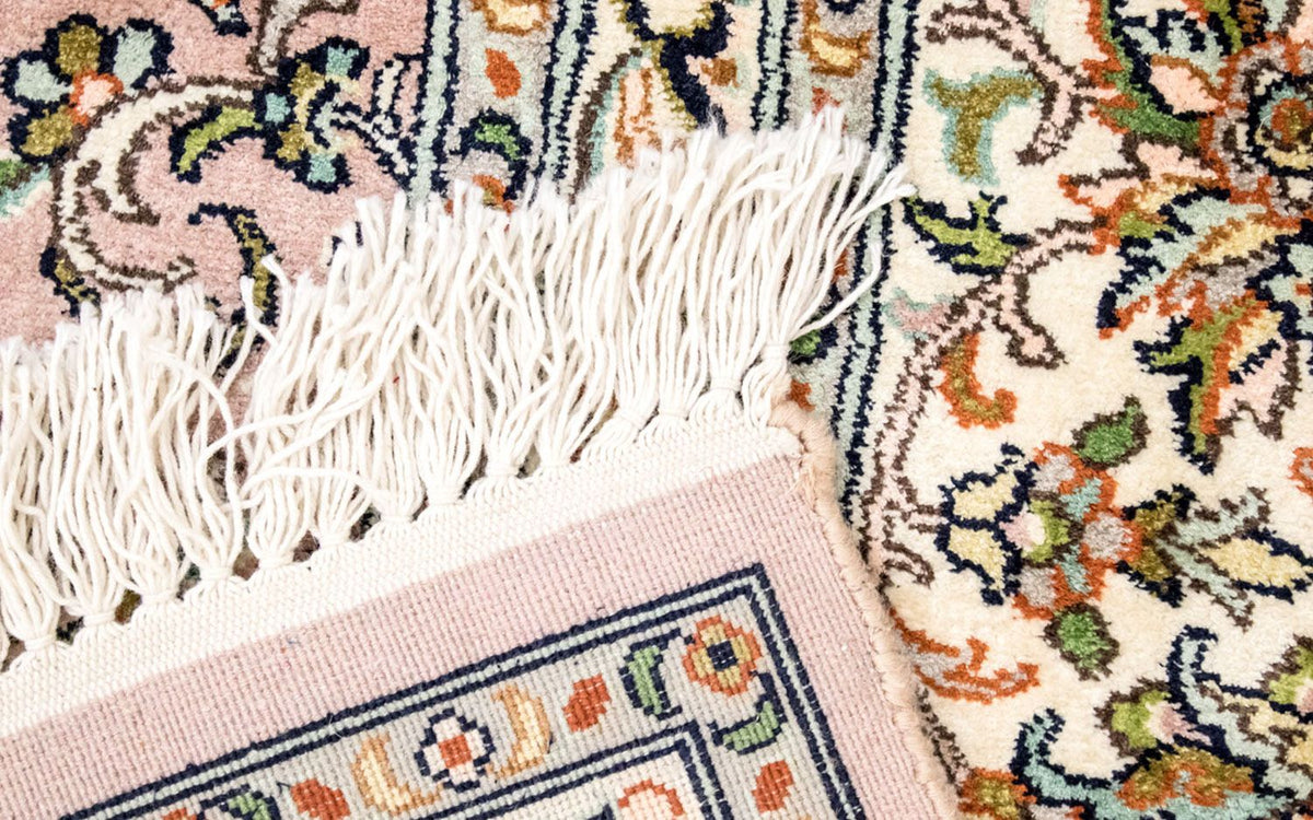 Jedwabny dywan - Kashmir Silk - 308 x 204 cm - beżowy