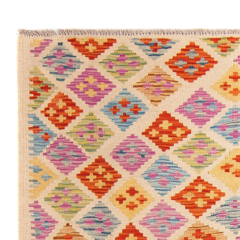 Dywan Kelim - Splash - 168 x 125 cm - wielokolorowy