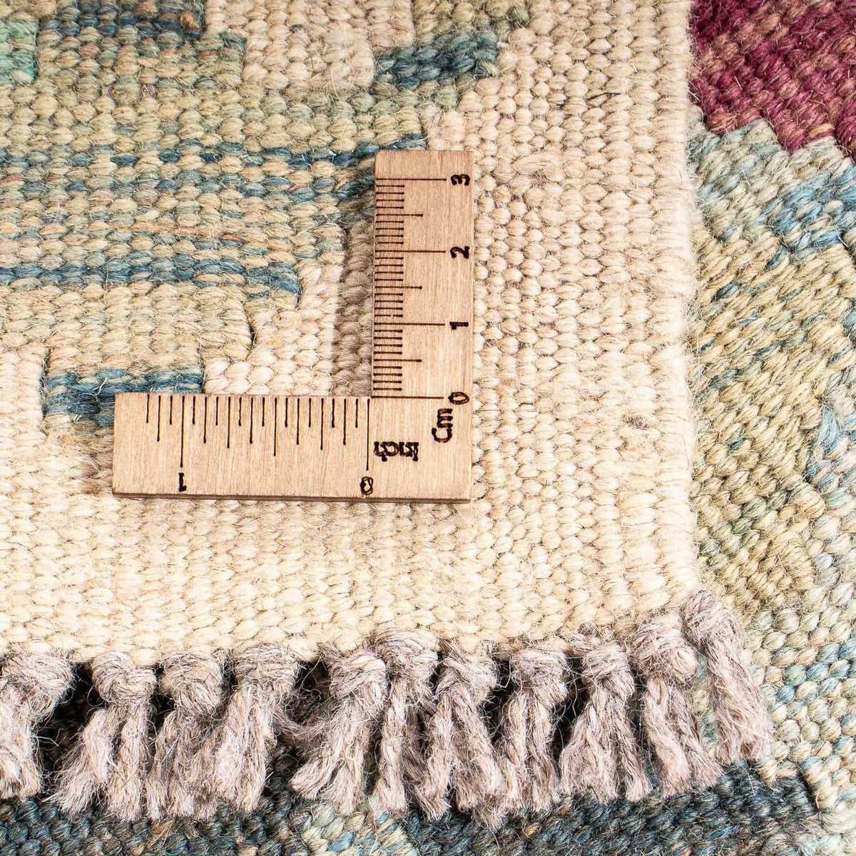 Dywan Kelim - Splash - 204 x 154 cm - wielokolorowy