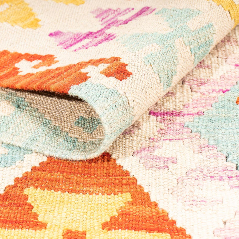 Dywan Kelim - Splash - 178 x 123 cm - wielokolorowy