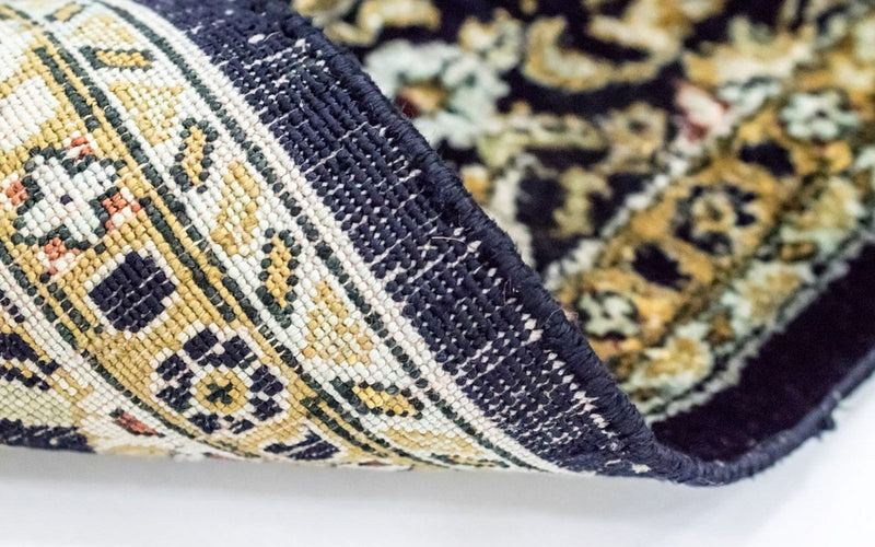 Jedwabny dywan - Kayseri - 155 x 110 cm - rdza