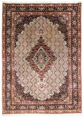 Perski dywan - Bijar - Royal - 296 x 210 cm - niebieski