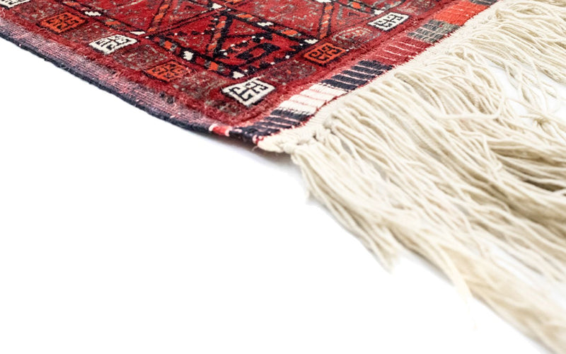 Afgański dywan - Bukhara - 225 x 172 cm - czerwony