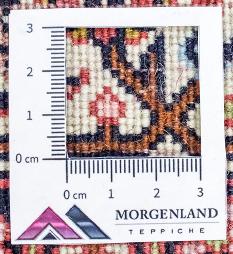 Dywan perski - Bijar - 216 x 125 cm - jasna czerwień