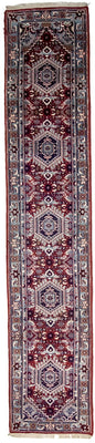 Biegacz Dywan orientalny - 343 x 69 cm - czerwony