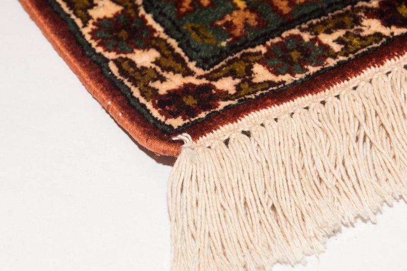 Jedwabny dywan - Kashmir Silk - 91 x 65 cm - wielokolorowy