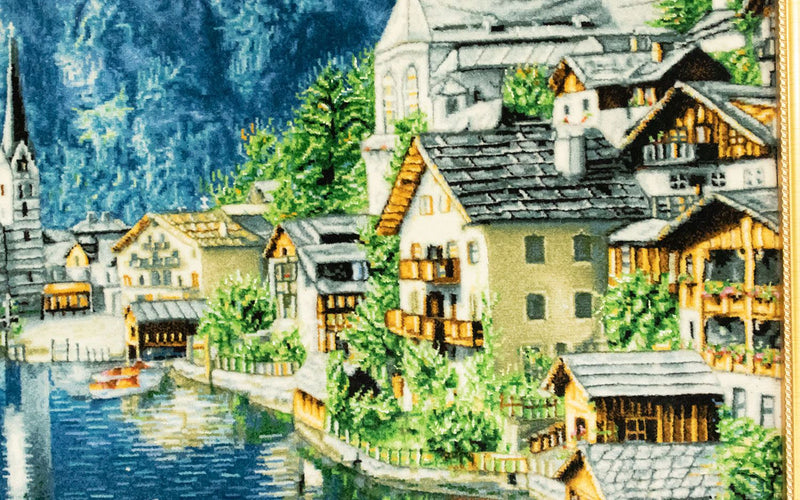 Dywan z obrazkami - 108 x 83 cm - wielokolorowy