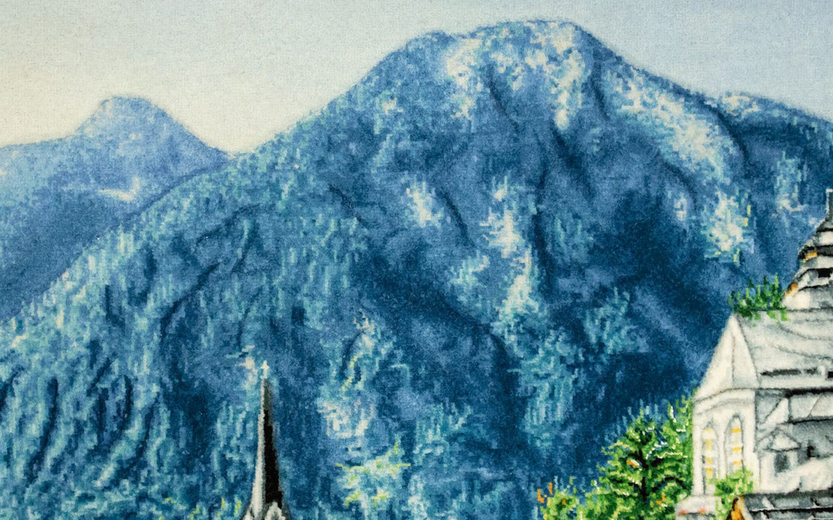 Dywan z obrazkami - 108 x 83 cm - wielokolorowy