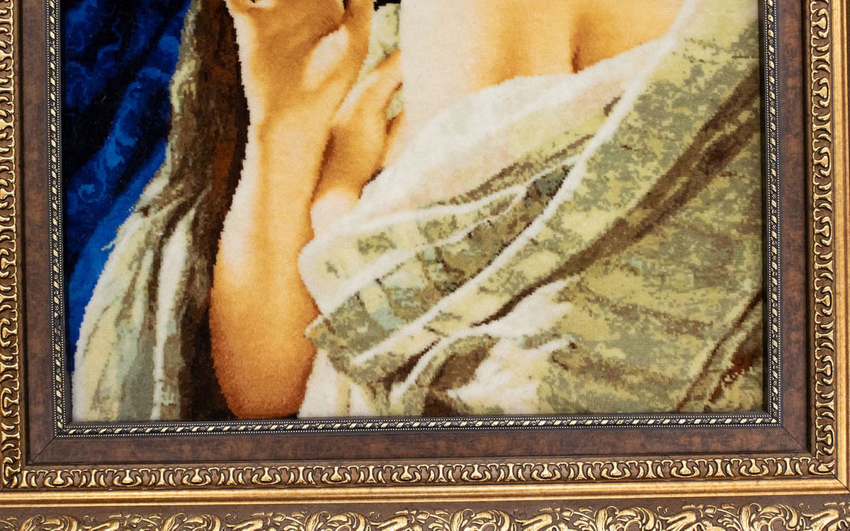 Bild-Teppich 87 x 71 cm Fußmatte