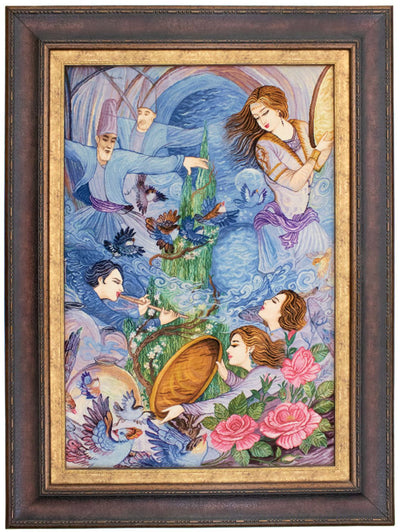 Dywan z obrazkami 70x103cm - Dywan orientalny