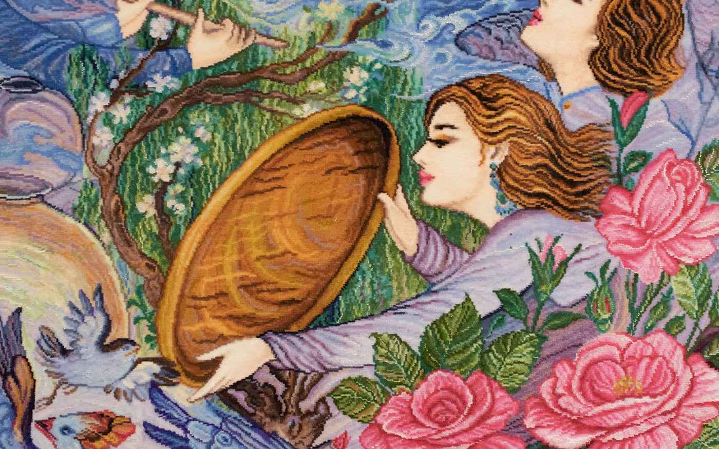 Dywan z obrazkami 103x70cm - Dywan orientalny