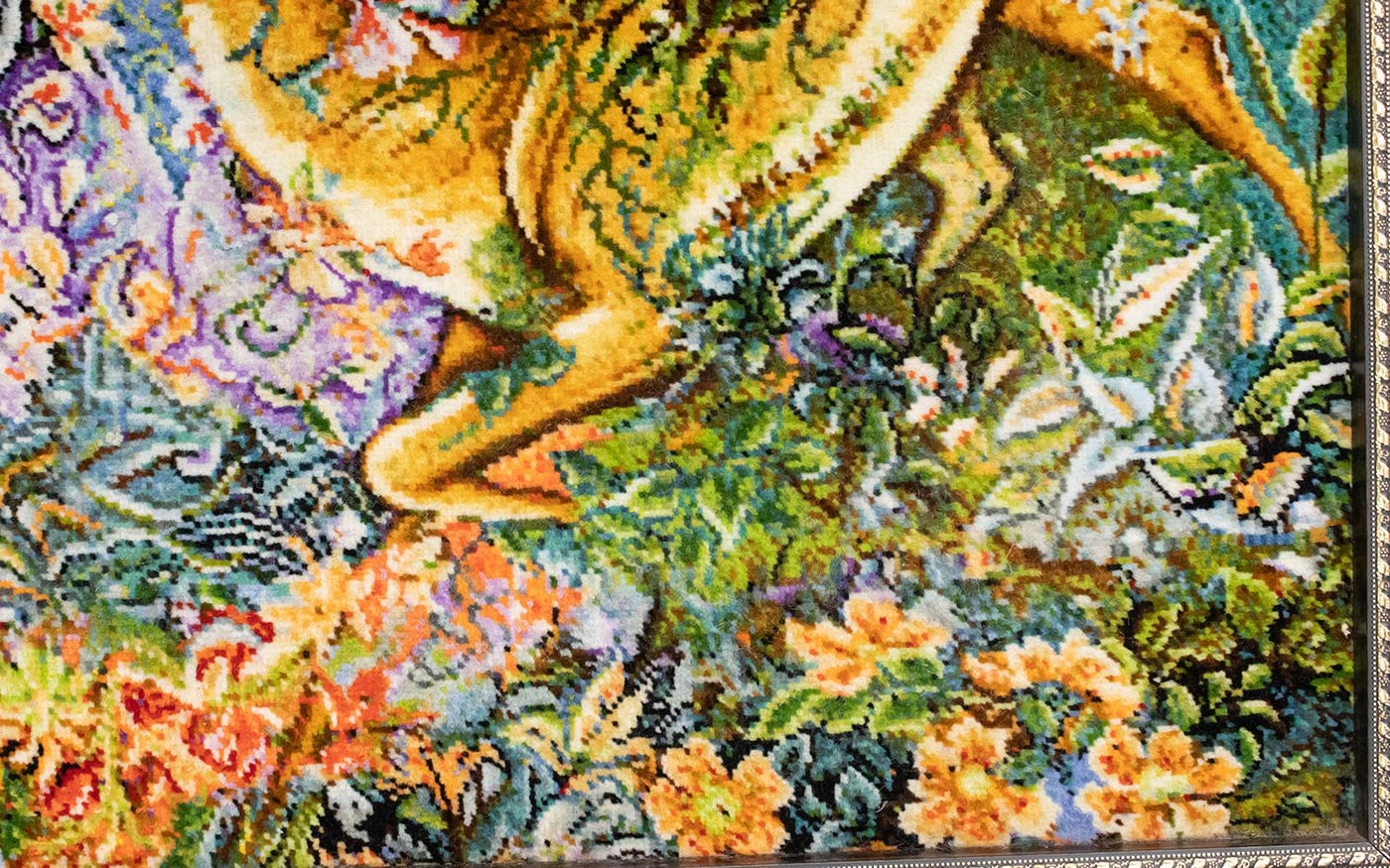 Dywan z obrazkami 95x90cm - Dywan orientalny