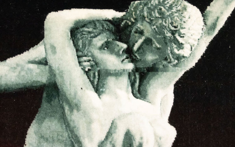 Bild-Teppich 97 x 75 cm Fußmatte