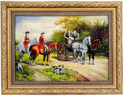 Dywan z obrazkami 78x98cm - Dywan orientalny