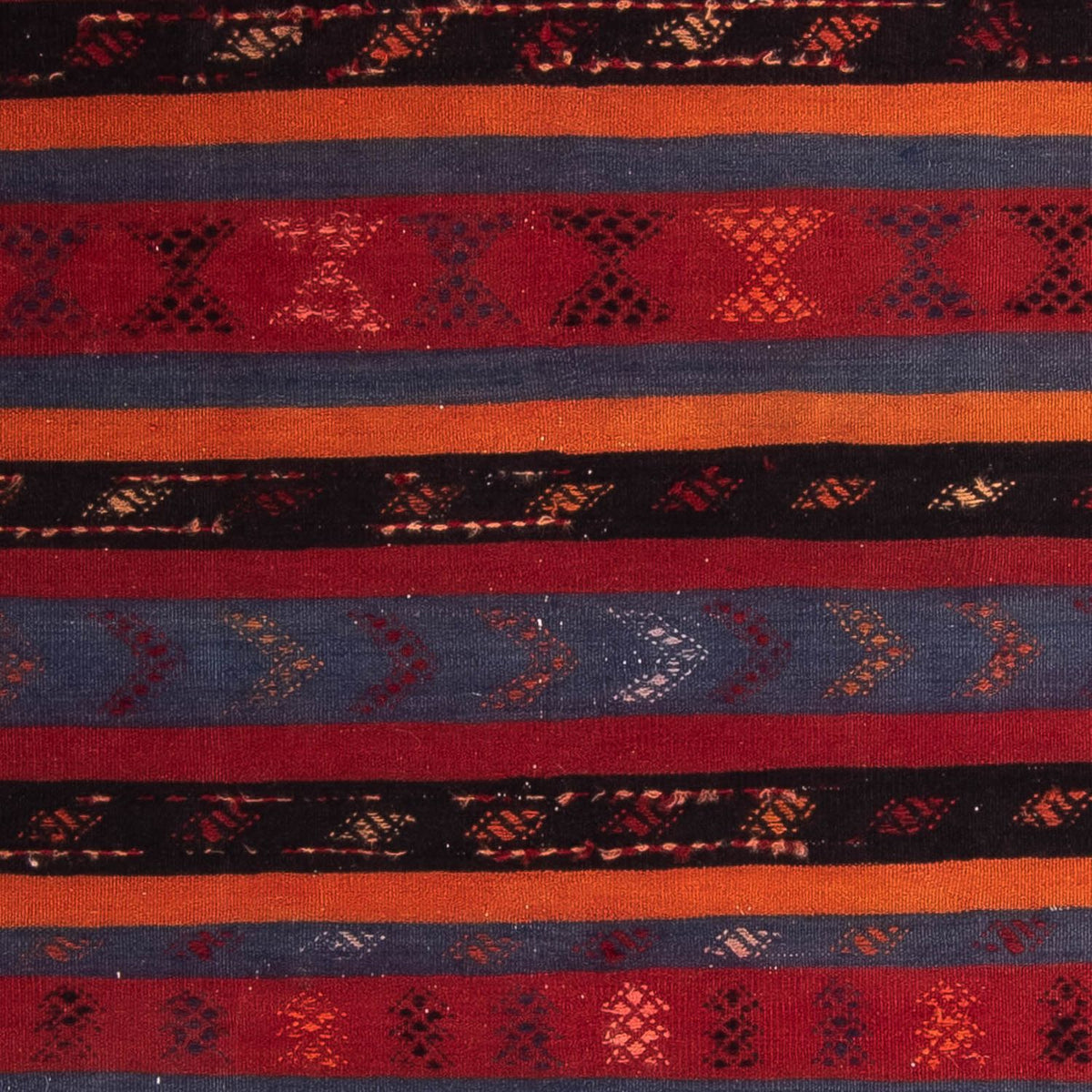 Dywan Kelim - Stary - 220 x 160 cm - wielokolorowy