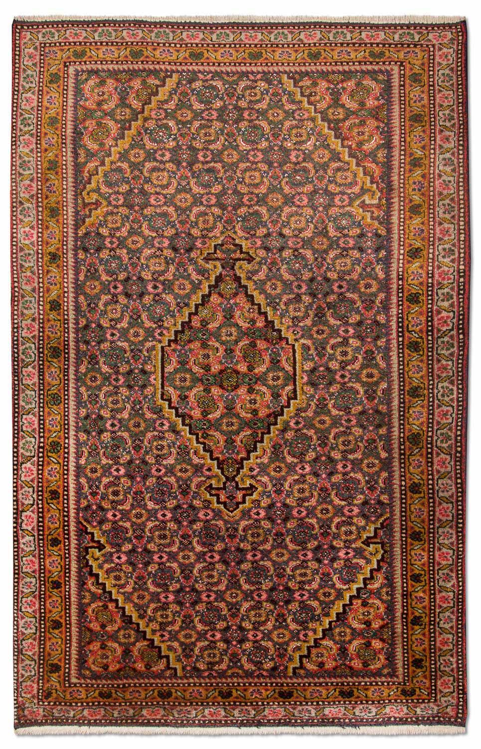 Dywan perski - Tabriz - Królewski - 114 x 73 cm - niebieski