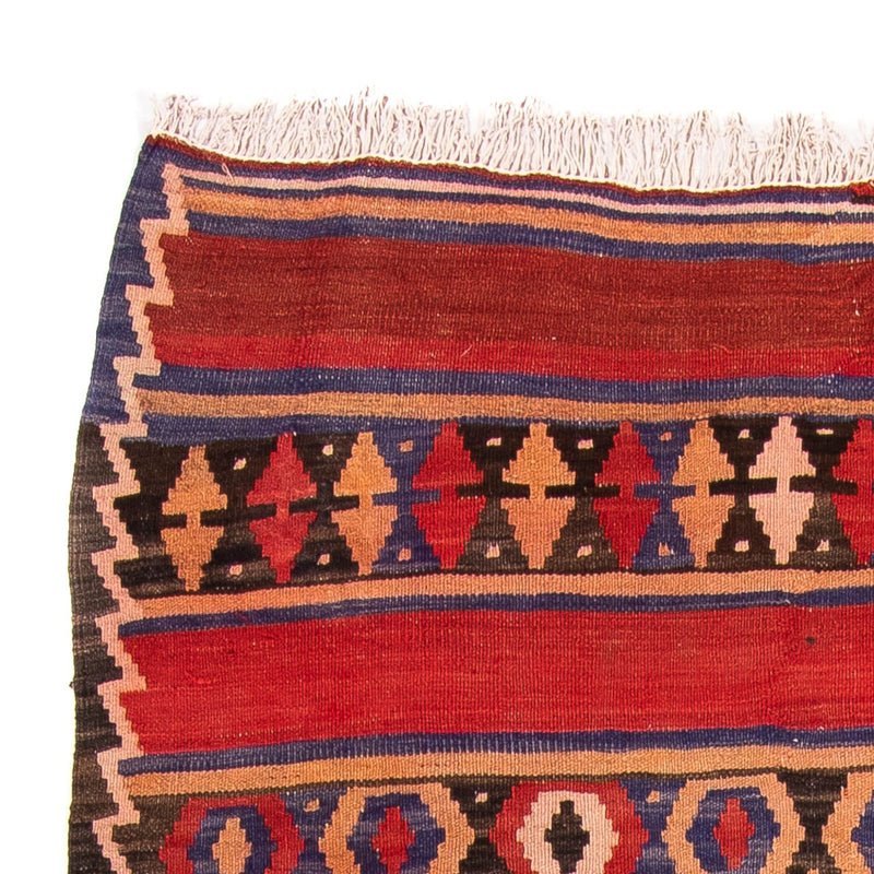 Dywan Kelim - Stary - 265 x 141 cm - wielokolorowy