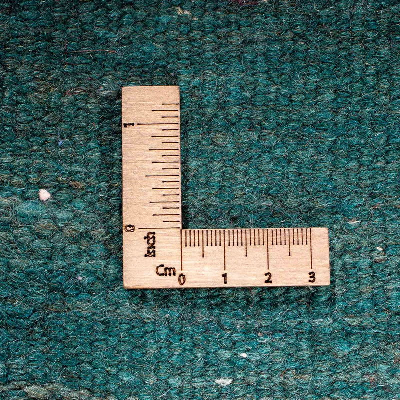 Biegacz Dywan Kelim - Stary - 370 x 145 cm - wielokolorowy