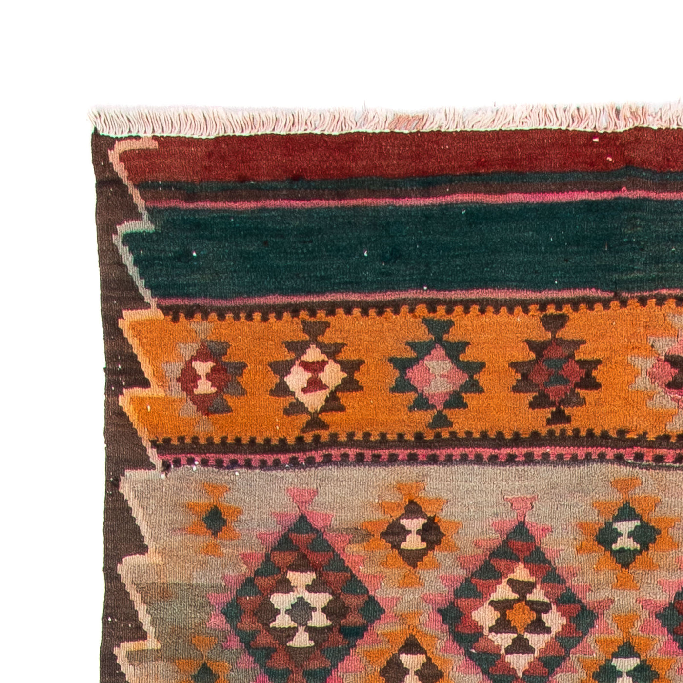 Stary kilim Dywan 370x145cm