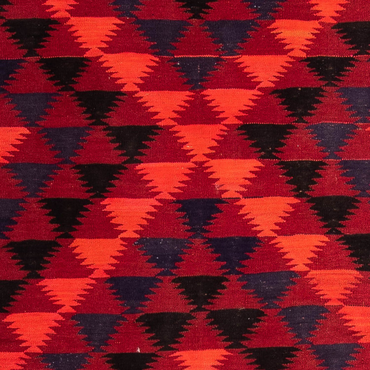 Biegacz Dywan Kelim - Stary - 280 x 145 cm - wielokolorowy