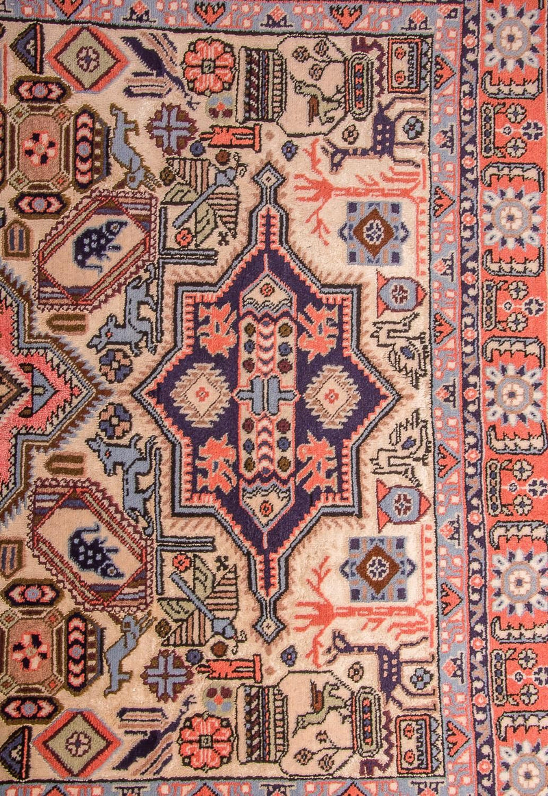 Perski dywan - Nomadyczny - 200 x 137 cm - różowy