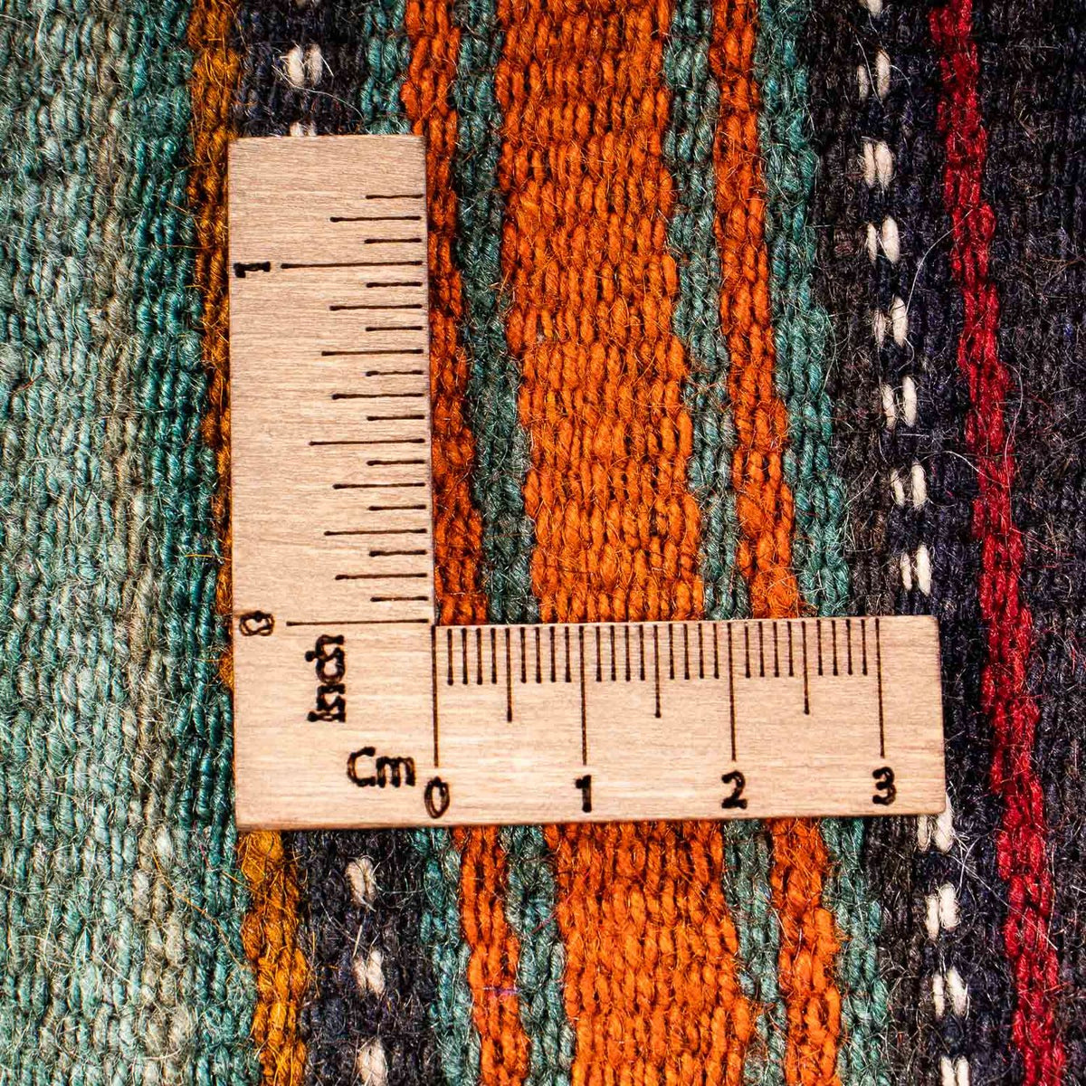 Dywan Kelim - Stary - 250 x 210 cm - wielokolorowy