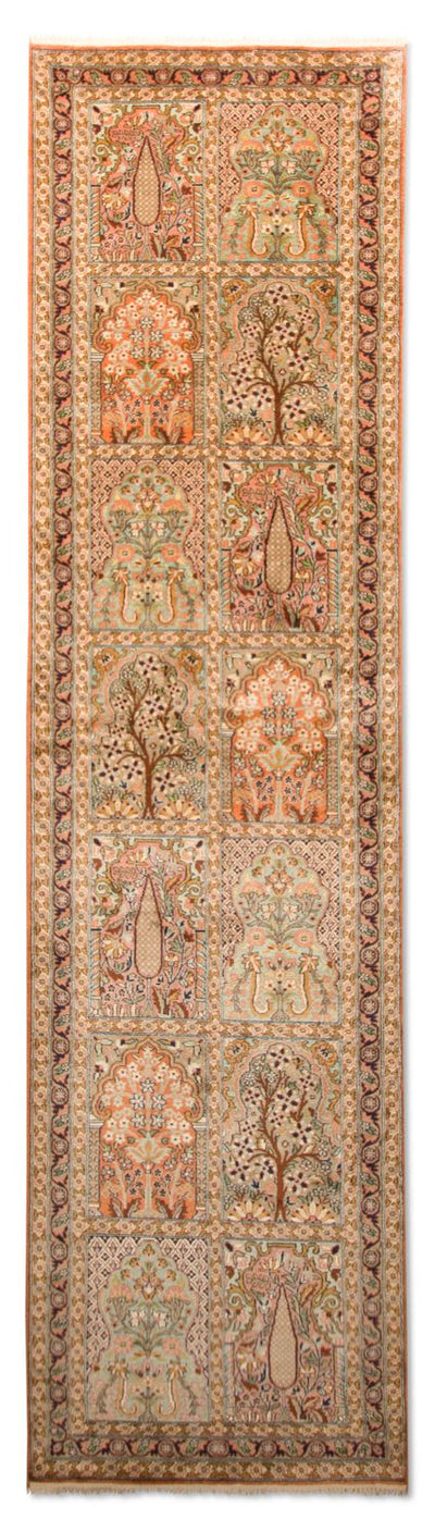 Jedwab kaszmirski Dywan 80x305cm - Dywan orientalny