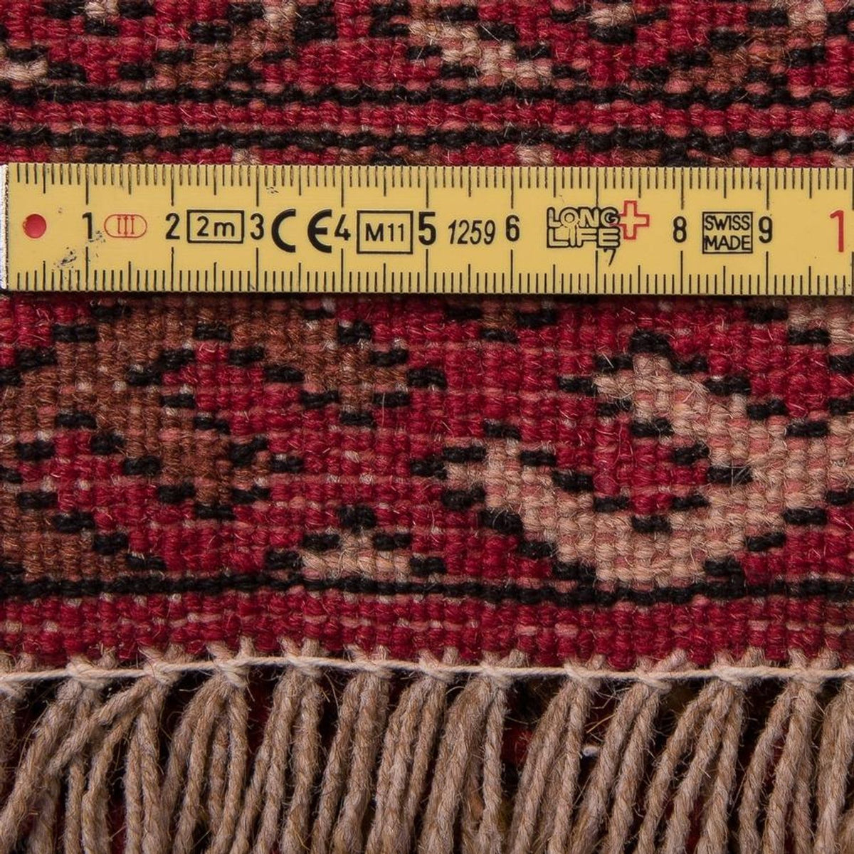 Dywan turkmeński - 134 x 99 cm - ciemnoniebieski