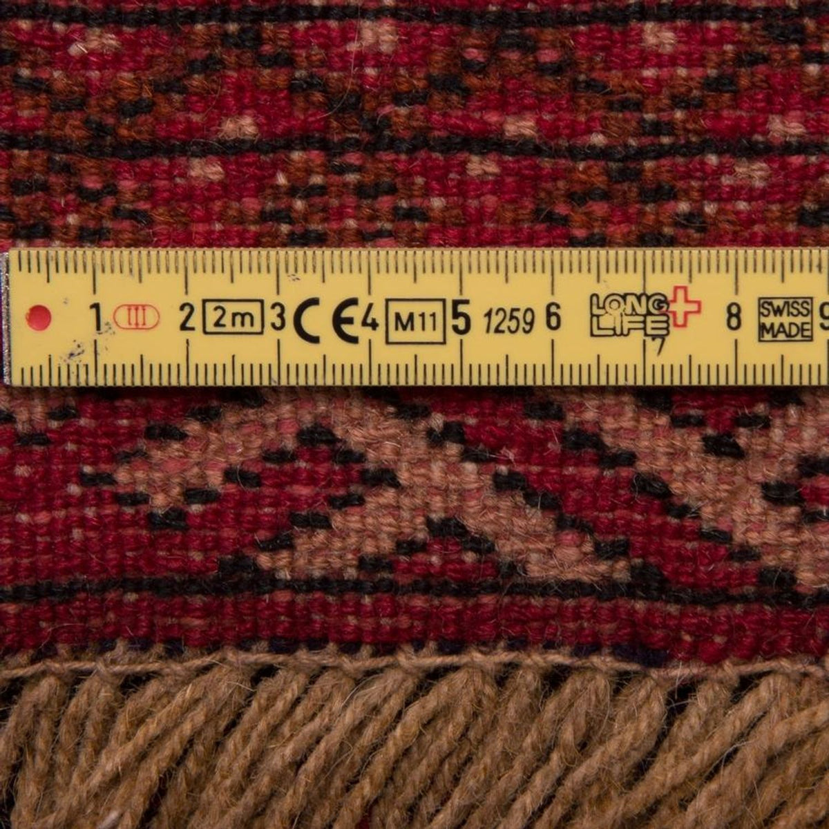 Dywan turkmeński - 135 x 103 cm - ciemnoniebieski