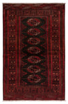 Dywan turkmeński 92x142cm - Dywan perski - Prostokątny / Ciemnoniebieski / 92 x 142 cm Prostokątny