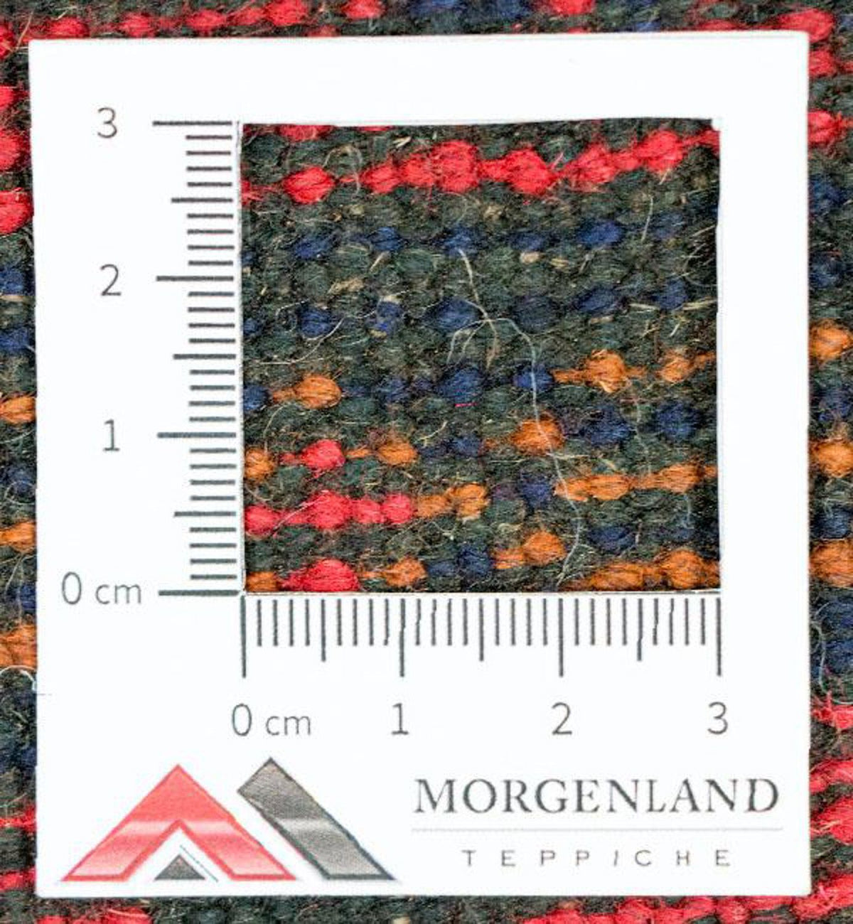 Dywan beludżycki - 130 x 74 cm - czerwony